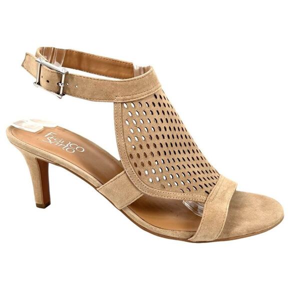 Franco Sarto Perforated Ovest Sandal Women's Size 8.5 - Picture 1 of 8